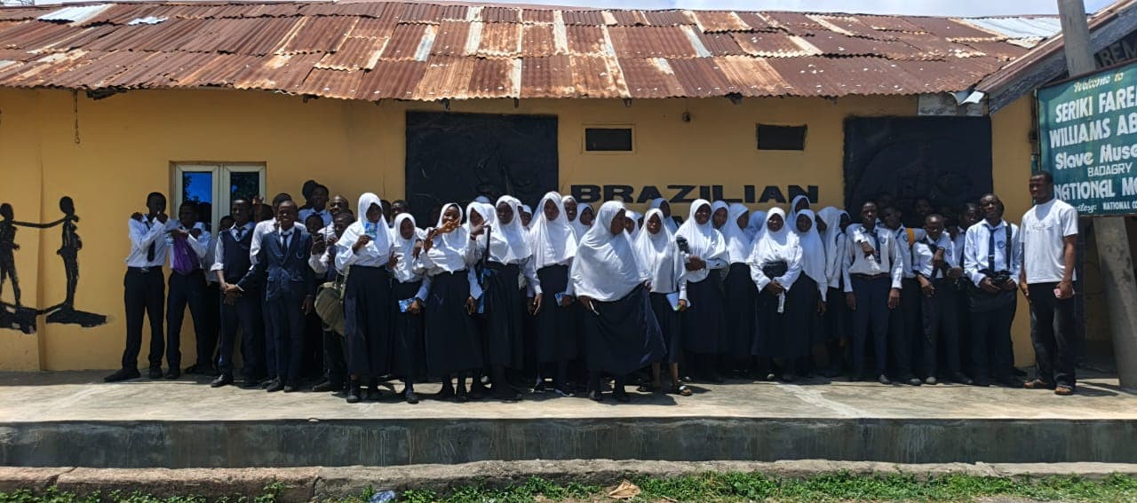 Sulaiman Shado students gathered as a school community